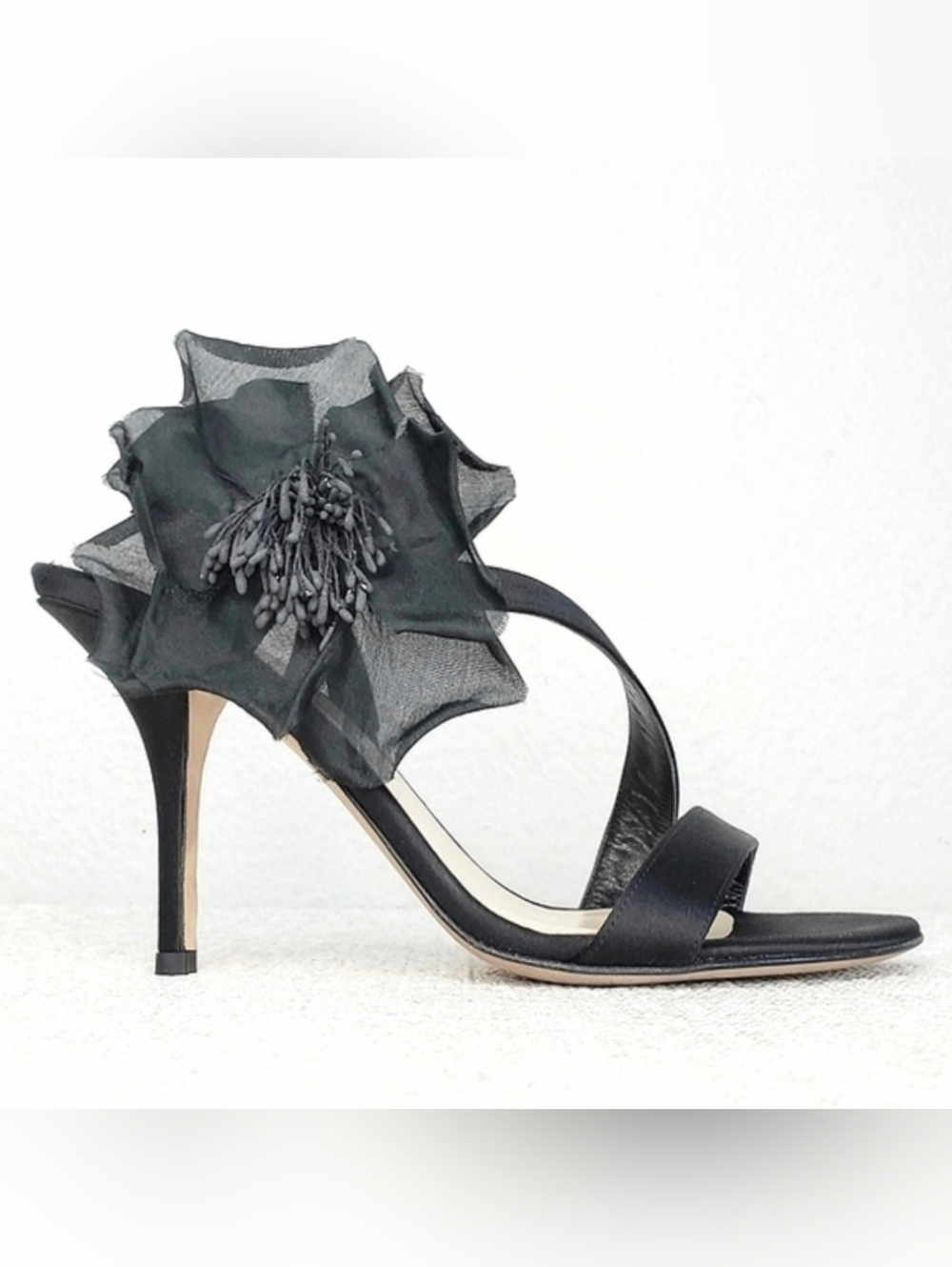 Kate Spade Satin Slingback Stiletto Sandals Pumps US 7